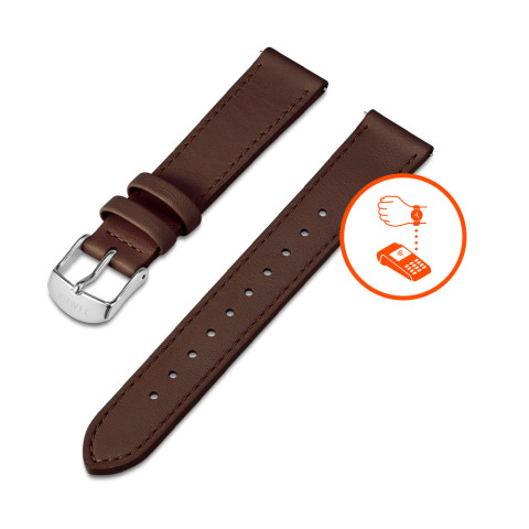 Weekender with Timex Pay 40mm Leather Slip Thru Strap Watch - Timex US