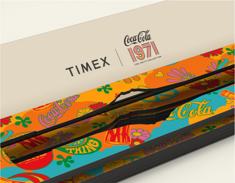 Timex T80 x Coca Cola Unity Collection 34mm Stainless Steel 