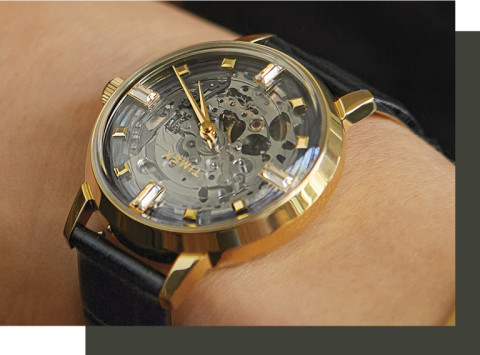 Unveil Automatic 38mm Leather Strap Watch - Timex EU