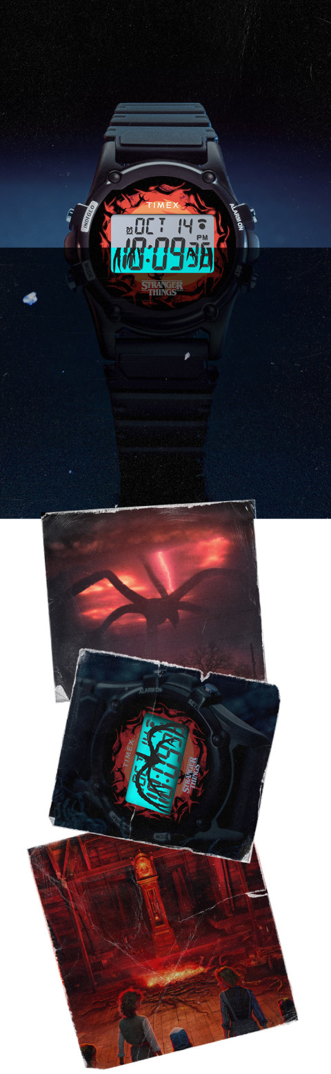 Timex Atlantis x Stranger Things 40mm Resin Strap Watch - Timex US