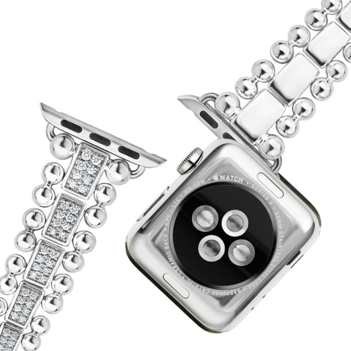LAGOS Smart Caviar Sterling Silver and 18K Diamond Lux 42mm Watchband |  Neiman Marcus