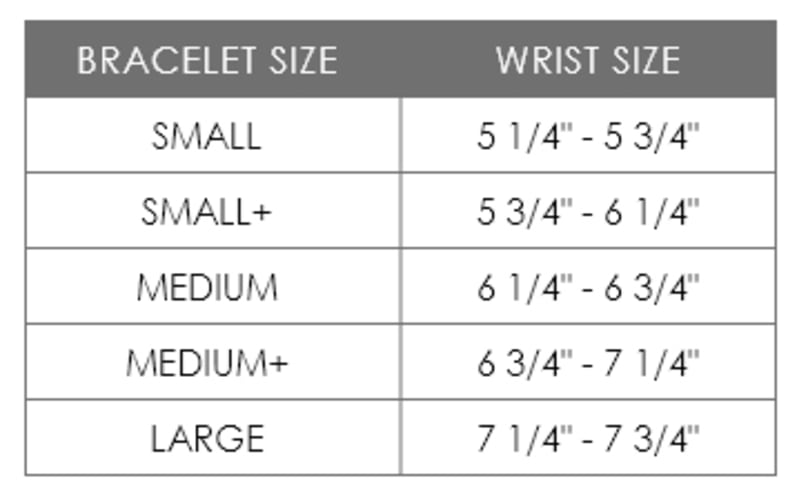 Sizing Guide on How to Choose A Bracelet  Jewelry1000com