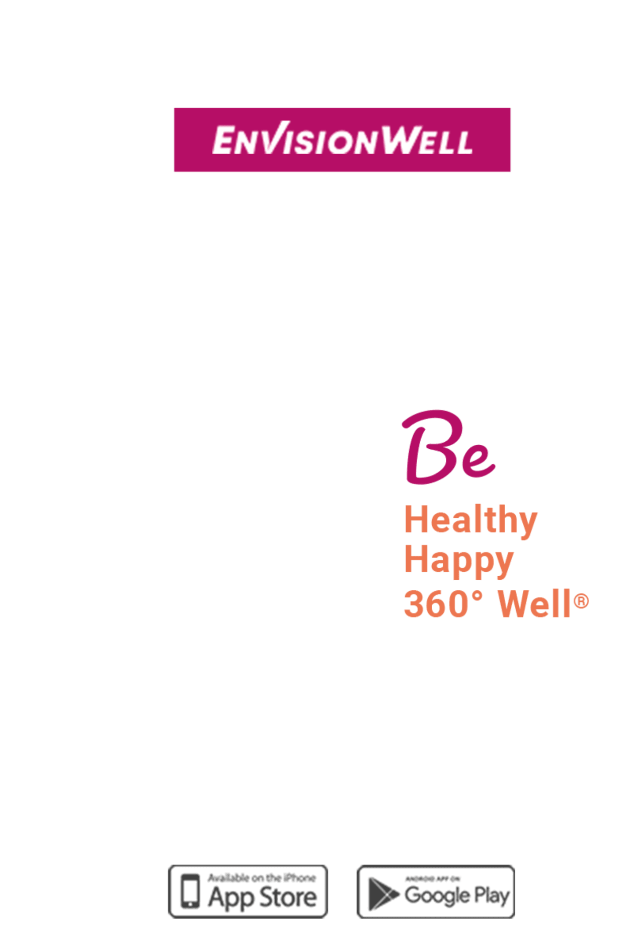 EnvisionWell App | Envision2bWell