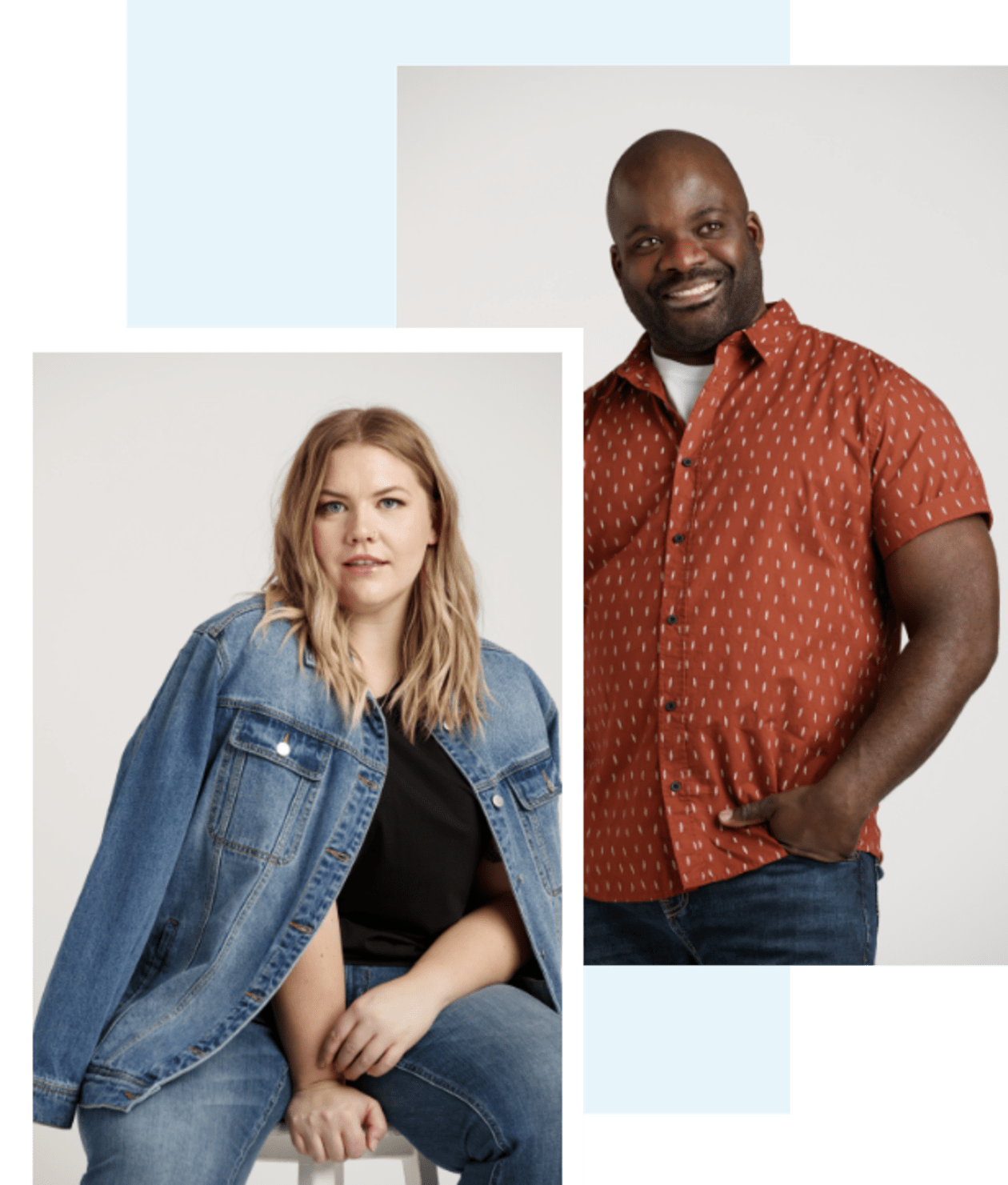 Women's Plus & Men's Extended Size Clothing Collection