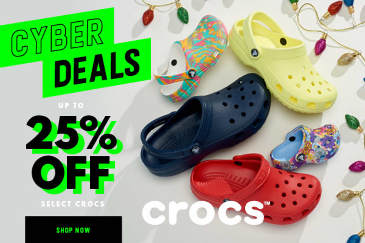 Cyber monday crocs discount sale