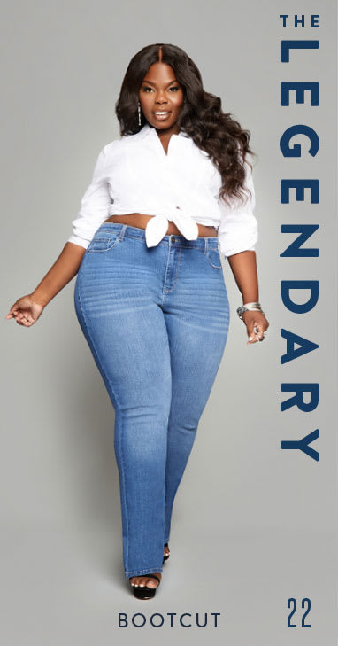Plus Size Jeans, Sizes 10 - 36 | Ashley 