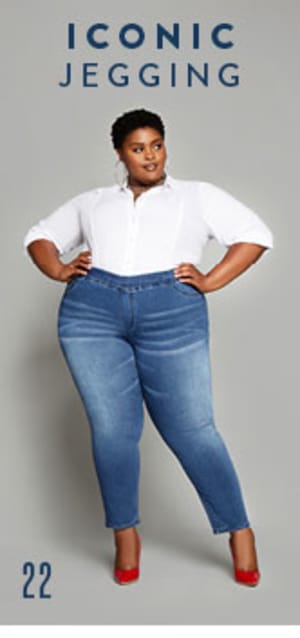 Plus Size Jeans, Sizes 10 - 36 | Ashley Stewart