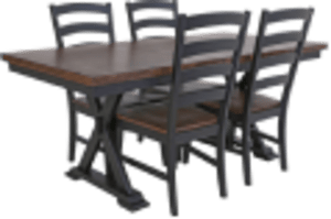 rustic oak dining sets